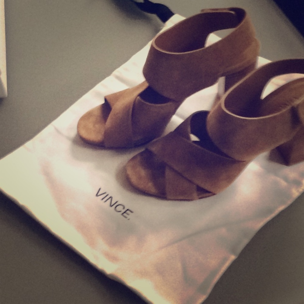 Vince Farrah Suede sandals